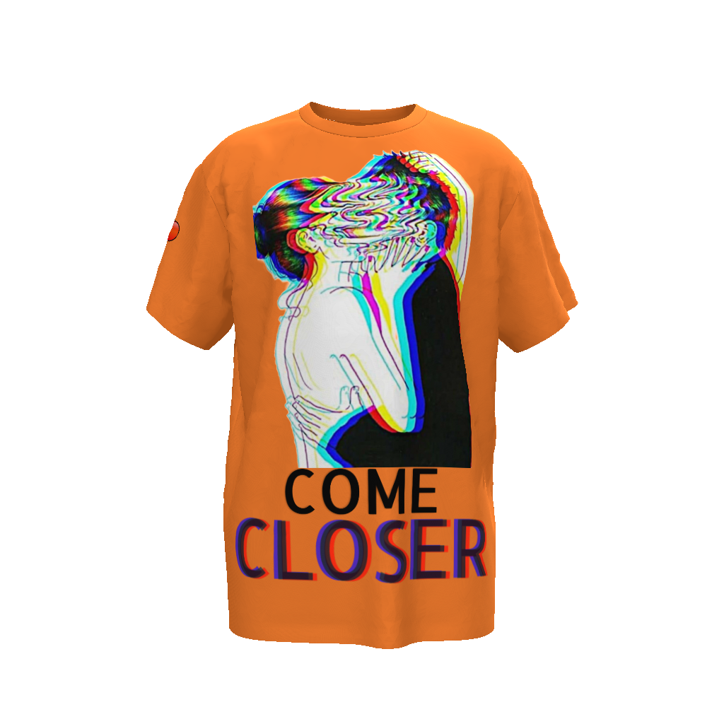 Come Closer Unisex Oversized T-Shirt