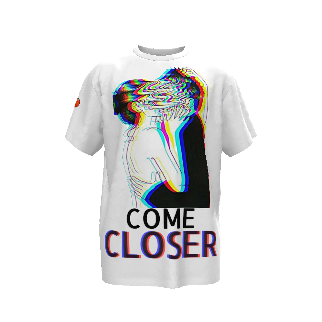 Come Closer Unisex Oversized T-Shirt