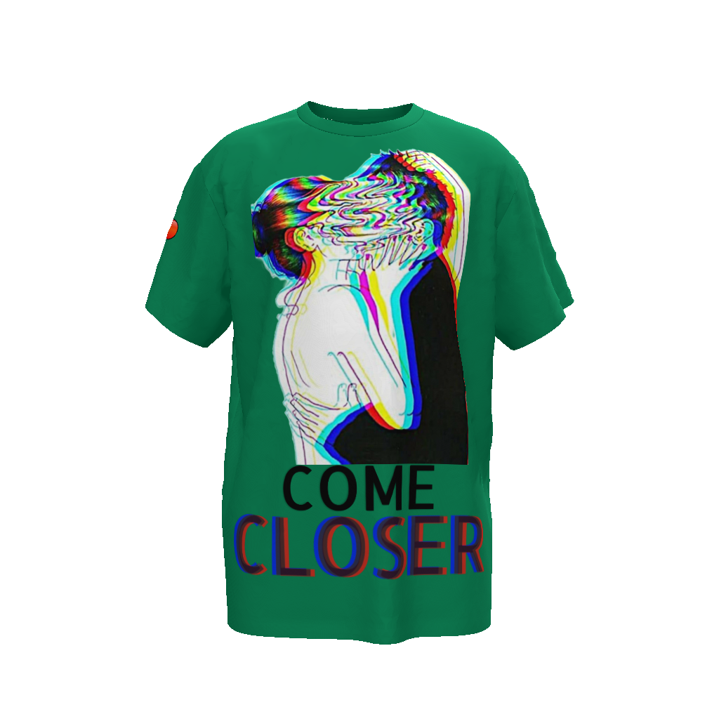 Come Closer Unisex Oversized T-Shirt