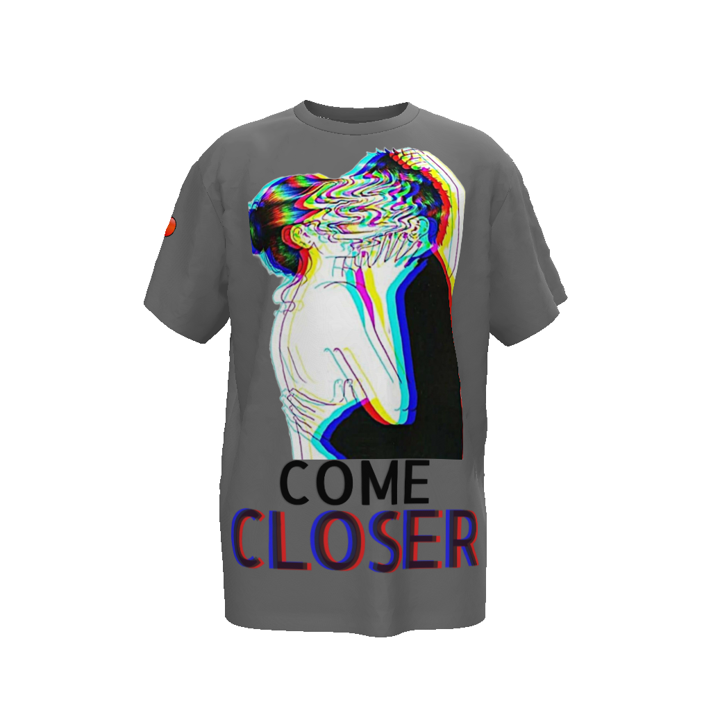 Come Closer Unisex Oversized T-Shirt