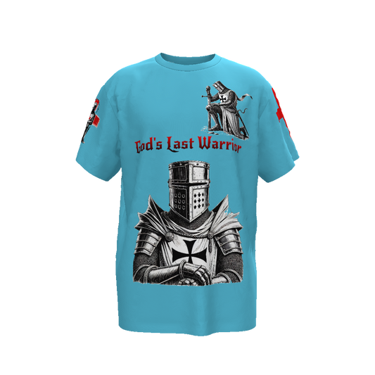 God's Last Warrior Unisex Oversized T-Shirt