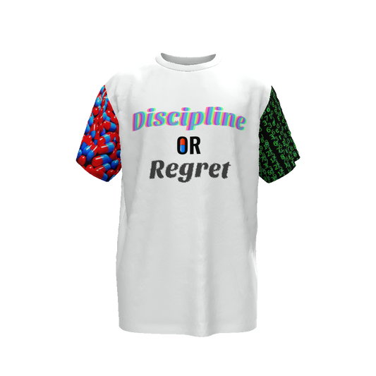 Discipline or Regret Unisex Oversized T-Shirt