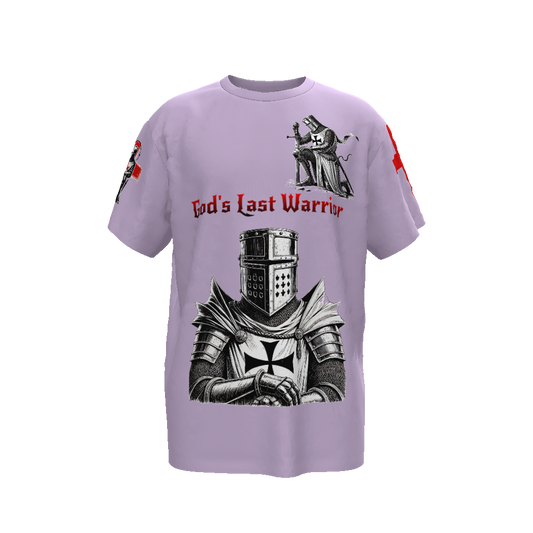 God's Last Warrior Unisex Oversized T-Shirt