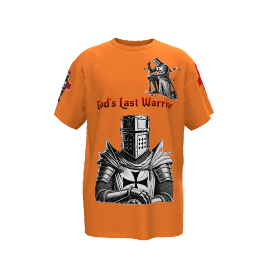 God's Last Warrior Unisex Oversized T-Shirt