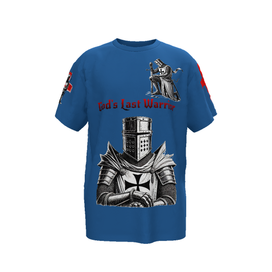 God's Last Warrior Unisex Oversized T-Shirt